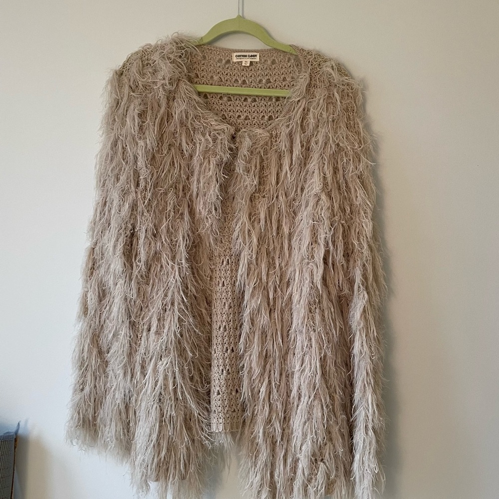 Fringe Crochet Jacket